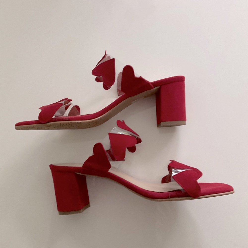 Brenda Zaro Hearts Sandals - Picture 2 of 4